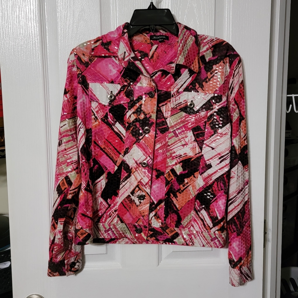 Notations Shimmer Jacket size S